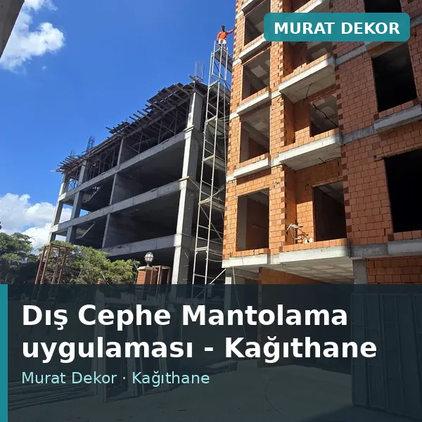 Dış Cephe Mantolama uygulama örneği, Kağıthane bölgesi Dış Cephe Mantolama uygulama örneği, Kağıthane bölgesi