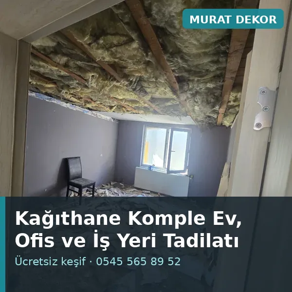 Kağıthane komple ev, ofis ve i̇ş yeri tadilatı - Murat Dekor Kağıthane komple ev, ofis ve i̇ş yeri tadilatı - Murat Dekor