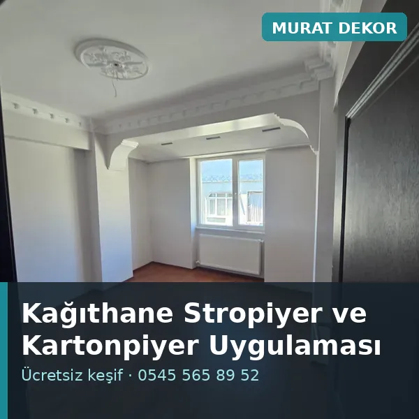 Kağıthane stropiyer ve kartonpiyer uygulaması - Murat Dekor Kağıthane stropiyer ve kartonpiyer uygulaması - Murat Dekor