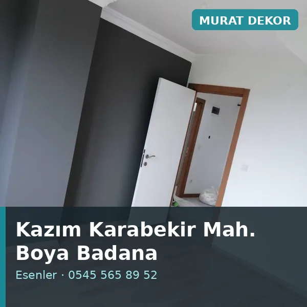Kazım Karabekir Mahallesi (Esenler) boya badana ve tadilat - Murat Dekor Kazım Karabekir Mahallesi (Esenler) boya badana ve tadilat - Murat Dekor