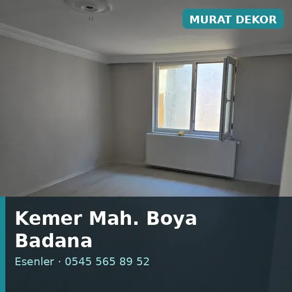 Kemer Mahallesi (Esenler) boya badana ve tadilat - Murat Dekor Kemer Mahallesi (Esenler) boya badana ve tadilat - Murat Dekor