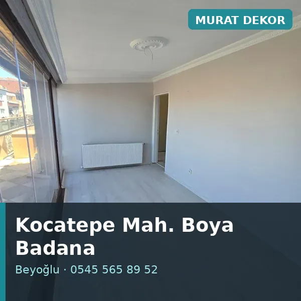 Kocatepe Mahallesi (Beyoğlu) boya badana ve tadilat - Murat Dekor Kocatepe Mahallesi (Beyoğlu) boya badana ve tadilat - Murat Dekor