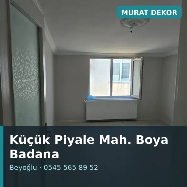 Küçük Piyale Mahallesi (Beyoğlu) boya badana ve tadilat - Murat Dekor Küçük Piyale Mahallesi (Beyoğlu) boya badana ve tadilat - Murat Dekor