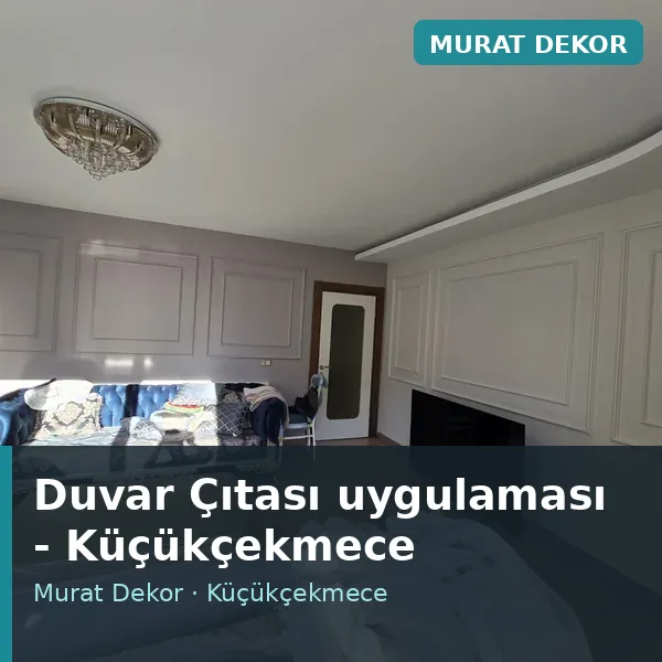 Duvar Çıtası uygulama örneği, Küçükçekmece bölgesi