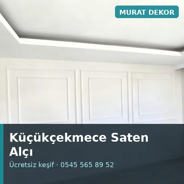 Küçükçekmece saten alçı - Murat Dekor Küçükçekmece saten alçı - Murat Dekor