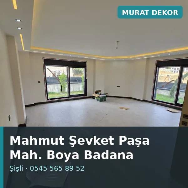 Mahmut Şevket Paşa Mahallesi (Şişli) boya badana ve tadilat - Murat Dekor Mahmut Şevket Paşa Mahallesi (Şişli) boya badana ve tadilat - Murat Dekor