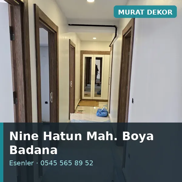 Nine Hatun Mahallesi (Esenler) boya badana ve tadilat - Murat Dekor Nine Hatun Mahallesi (Esenler) boya badana ve tadilat - Murat Dekor