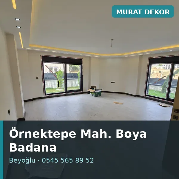 Örnektepe Mahallesi (Beyoğlu) boya badana ve tadilat - Murat Dekor Örnektepe Mahallesi (Beyoğlu) boya badana ve tadilat - Murat Dekor