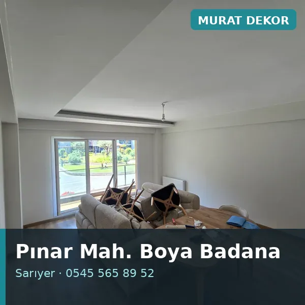 Pınar Mahallesi (Sarıyer) boya badana ve tadilat - Murat Dekor Pınar Mahallesi (Sarıyer) boya badana ve tadilat - Murat Dekor
