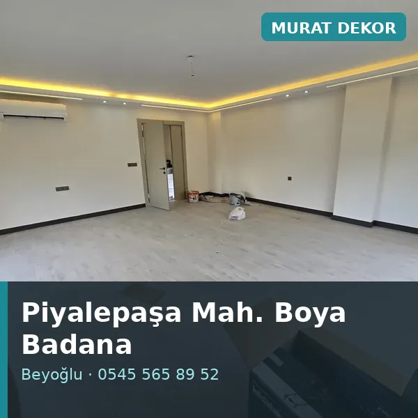 Piyalepaşa Mahallesi (Beyoğlu) boya badana ve tadilat - Murat Dekor Piyalepaşa Mahallesi (Beyoğlu) boya badana ve tadilat - Murat Dekor