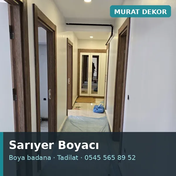 Sarıyer boyacı, boya badana ve tadilat - Murat Dekor Sarıyer boyacı, boya badana ve tadilat - Murat Dekor