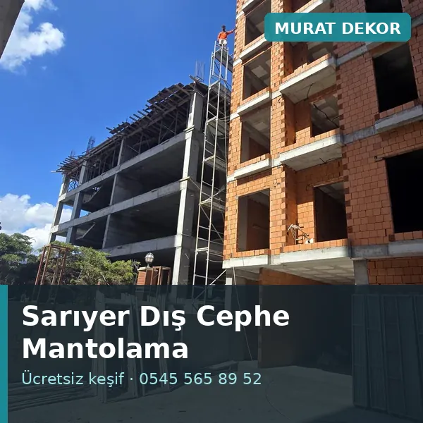 Sarıyer dış cephe mantolama - Murat Dekor Sarıyer dış cephe mantolama - Murat Dekor