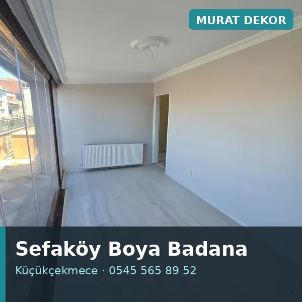 Sefaköy (Küçükçekmece) boya badana ve tadilat - Murat Dekor Sefaköy (Küçükçekmece) boya badana ve tadilat - Murat Dekor