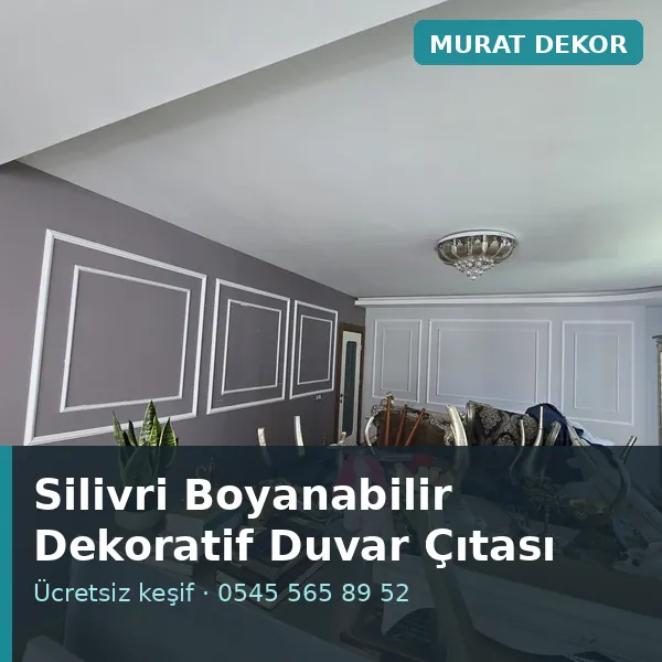 Silivri boyanabilir dekoratif duvar çıtası - Murat Dekor Silivri boyanabilir dekoratif duvar çıtası - Murat Dekor