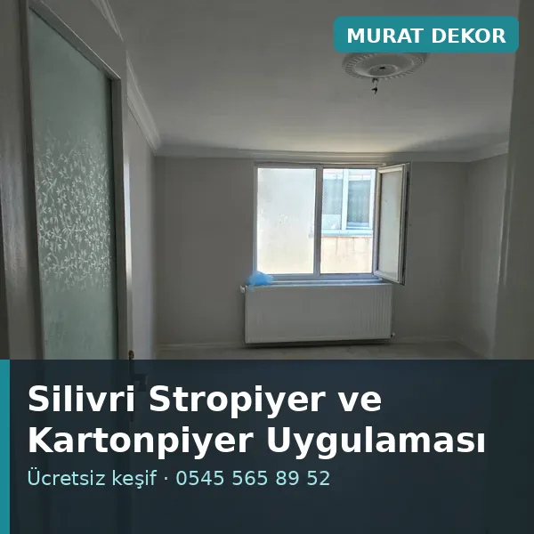 Silivri stropiyer ve kartonpiyer uygulaması - Murat Dekor Silivri stropiyer ve kartonpiyer uygulaması - Murat Dekor
