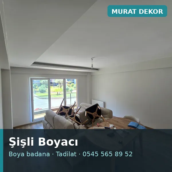 Şişli boyacı, boya badana ve tadilat - Murat Dekor Şişli boyacı, boya badana ve tadilat - Murat Dekor