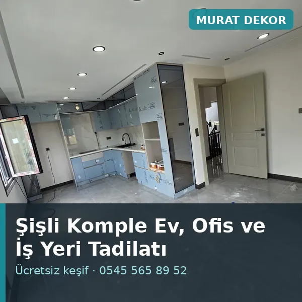 Şişli komple ev, ofis ve i̇ş yeri tadilatı - Murat Dekor Şişli komple ev, ofis ve i̇ş yeri tadilatı - Murat Dekor
