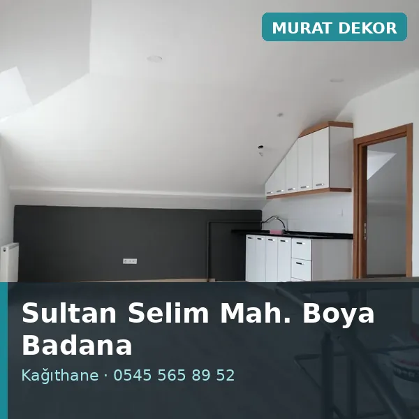 Sultan Selim Mahallesi (Kağıthane) boya badana ve tadilat - Murat Dekor Sultan Selim Mahallesi (Kağıthane) boya badana ve tadilat - Murat Dekor