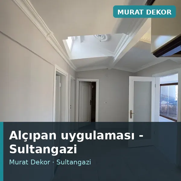 Alçıpan uygulama örneği, Sultangazi bölgesi