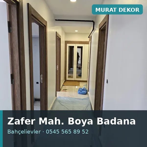 Zafer Mahallesi (Bahçelievler) boya badana ve tadilat - Murat Dekor Zafer Mahallesi (Bahçelievler) boya badana ve tadilat - Murat Dekor