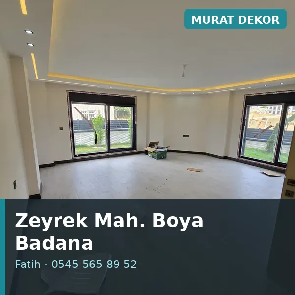 Zeyrek Mahallesi (Fatih) boya badana ve tadilat - Murat Dekor Zeyrek Mahallesi (Fatih) boya badana ve tadilat - Murat Dekor