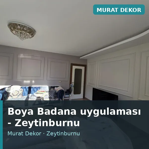 Boya Badana uygulama örneği, Zeytinburnu bölgesi