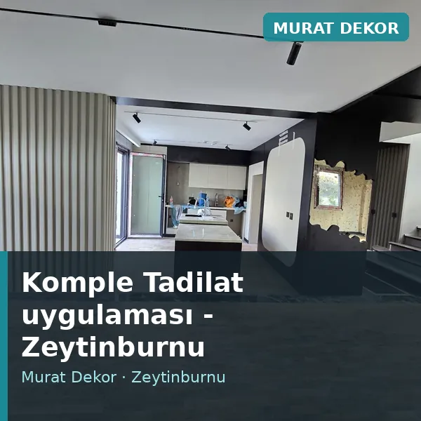 Komple Tadilat uygulama örneği, Zeytinburnu bölgesi