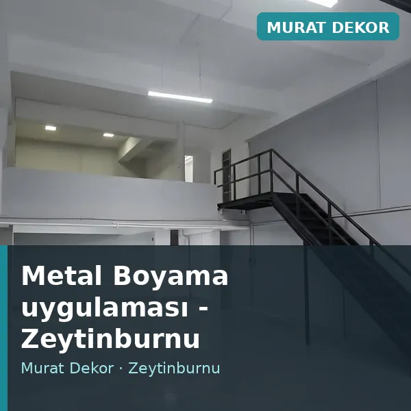 Metal Boyama uygulama örneği, Zeytinburnu bölgesi Metal Boyama uygulama örneği, Zeytinburnu bölgesi
