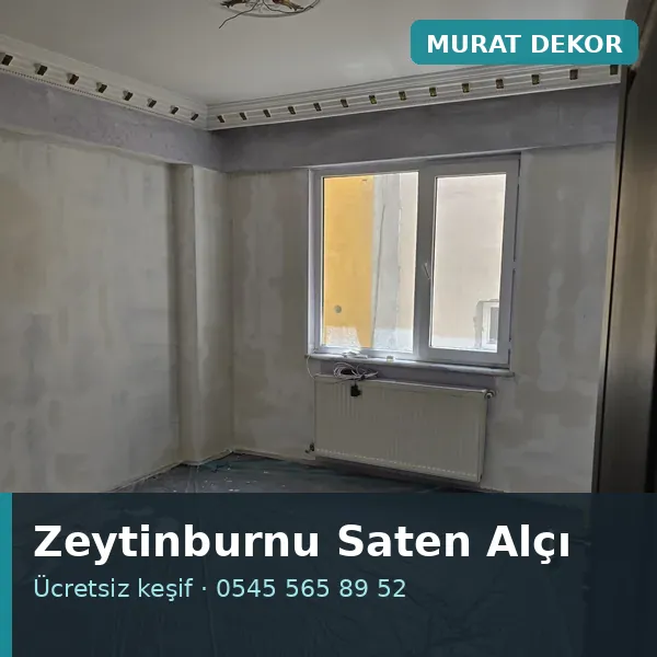 Zeytinburnu saten alçı - Murat Dekor Zeytinburnu saten alçı - Murat Dekor